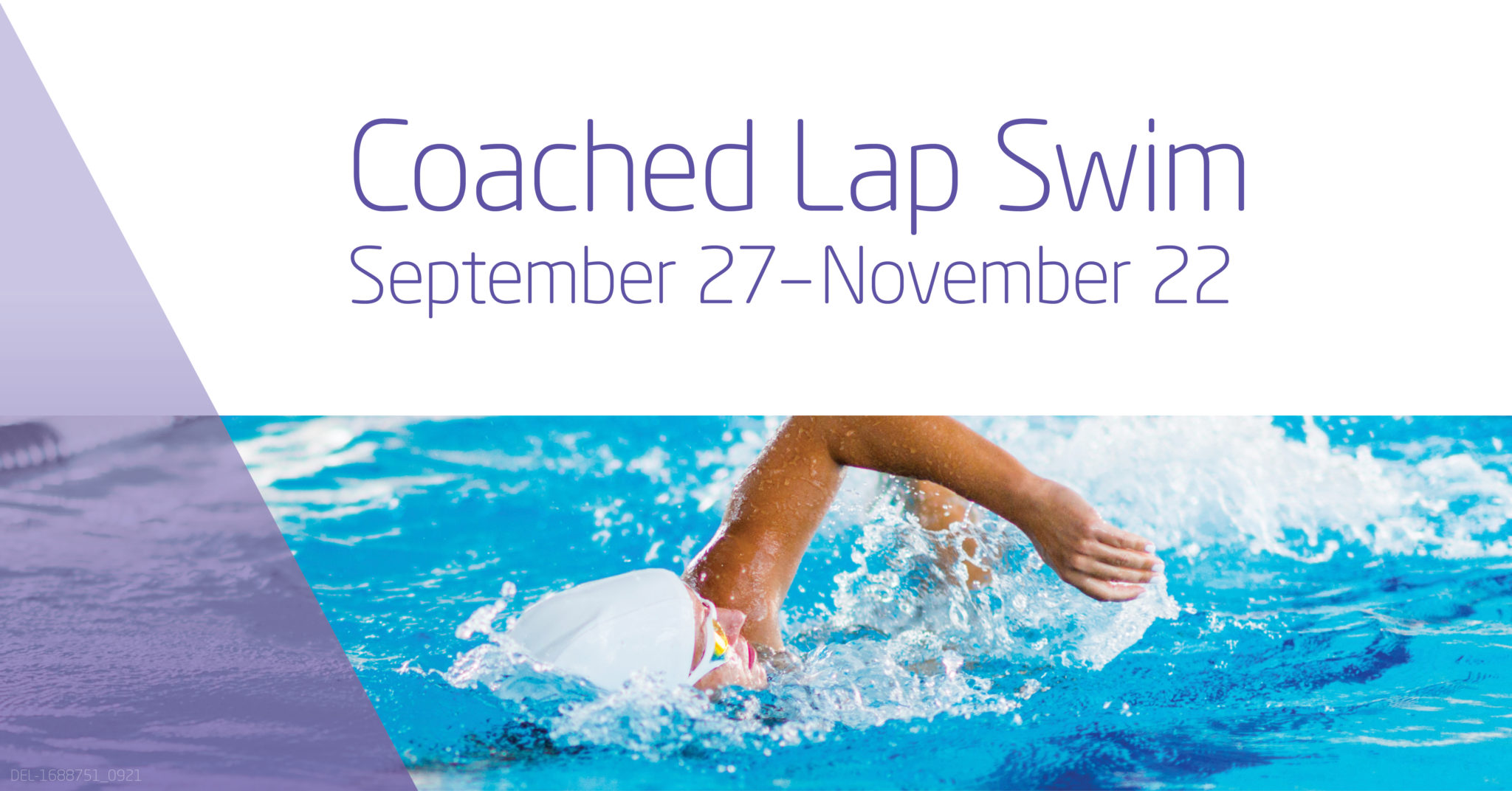 Coached Lap Swim. September 27 - November 22